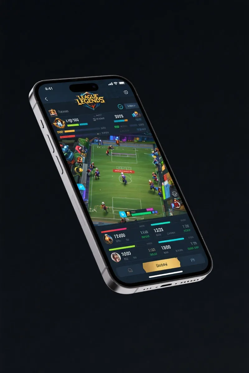 LCK 官方APP界面展示